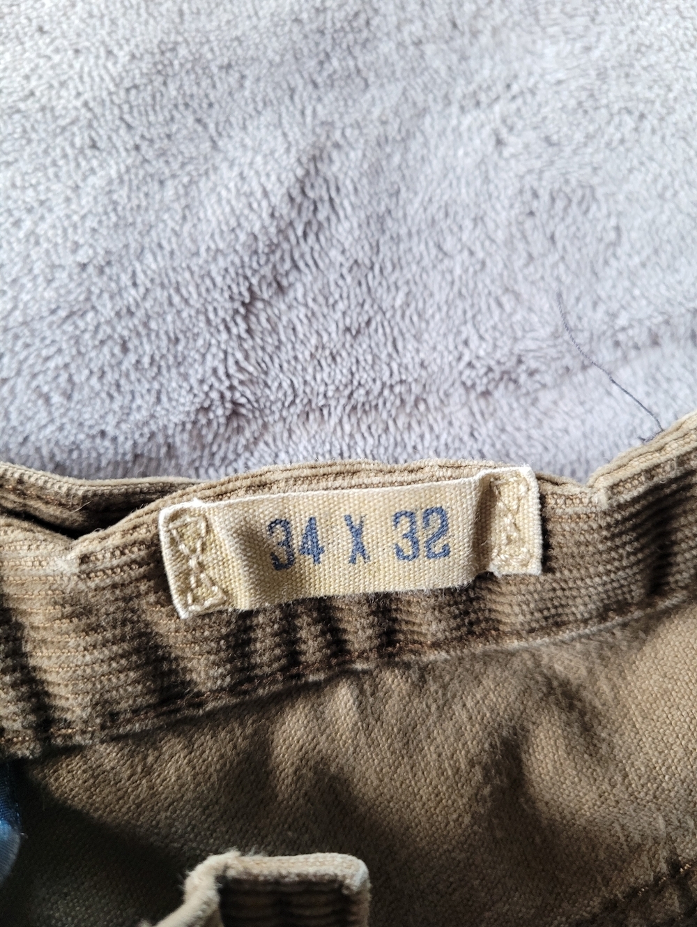 Polo by Ralph Lauren Men's Corduroy Pants in Olive Brown - Picture 5 of 7